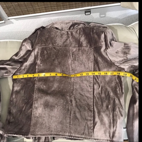 ⭐️🌟Walter Baker Velvet light Purple Motto Jacket Sz L - Picture 10 of 11